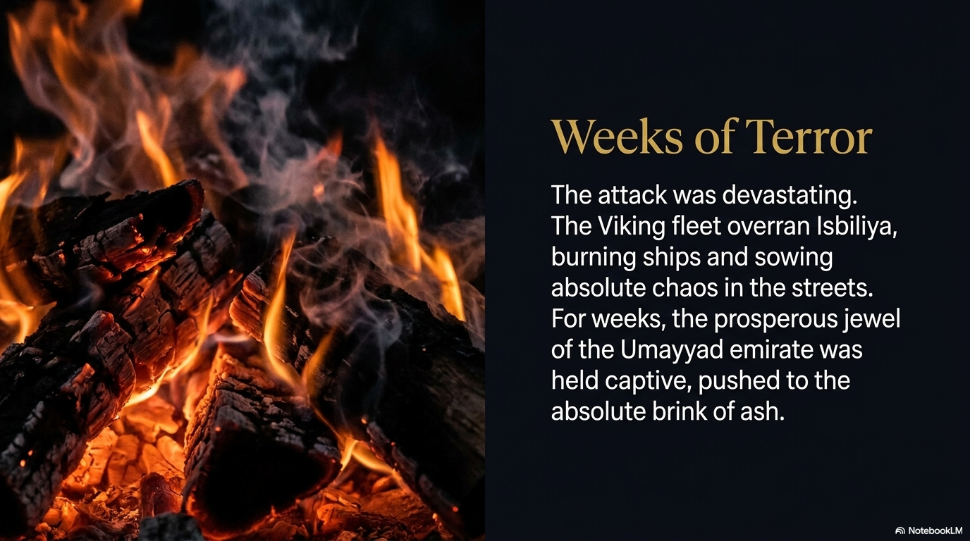 Weeks of terror — the prosperous jewel of the Umayyad emirate pushed to the brink of ash.