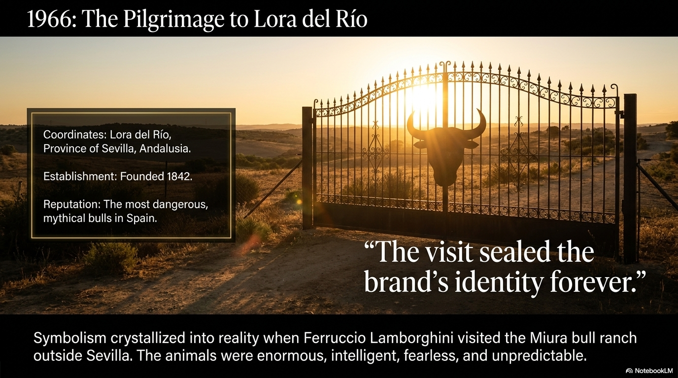 Lora del Río, province of Sevilla — the ranch where a brand found its soul.