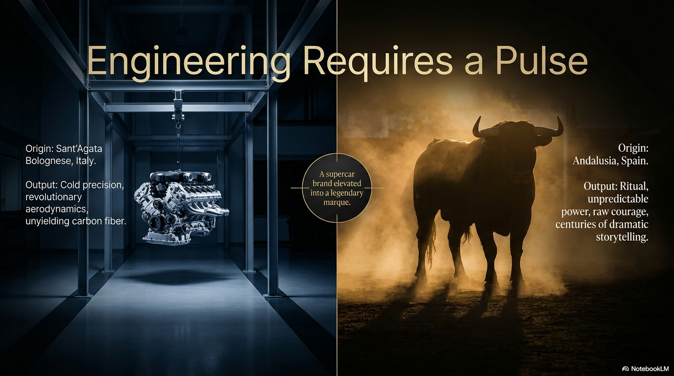 Engineering requires a pulse — Italy provides the mechanics, Andalusia the soul.