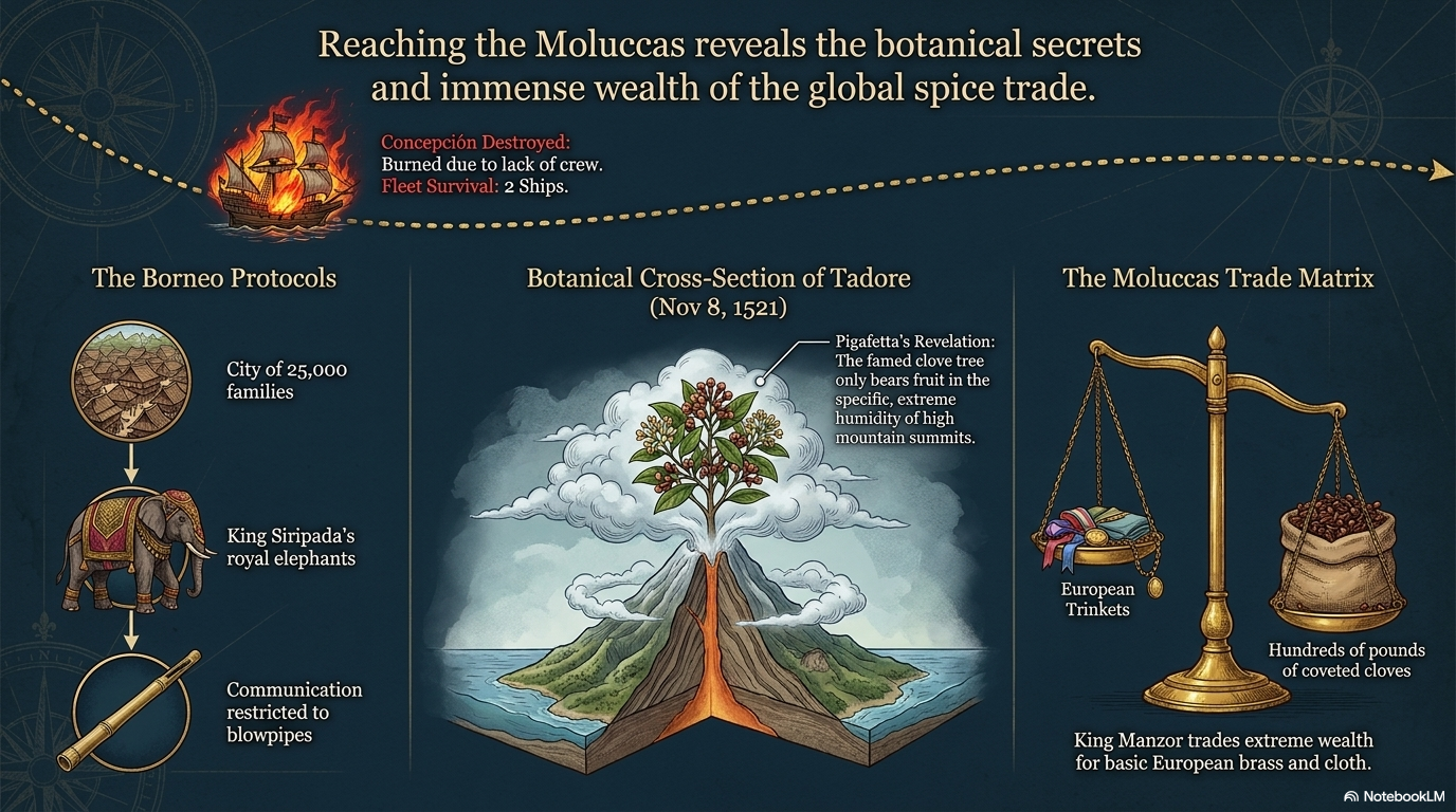 The botanical secrets and wealth of the global spice trade.