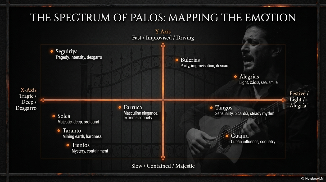 The Spectrum of Palos — mapping the emotion.