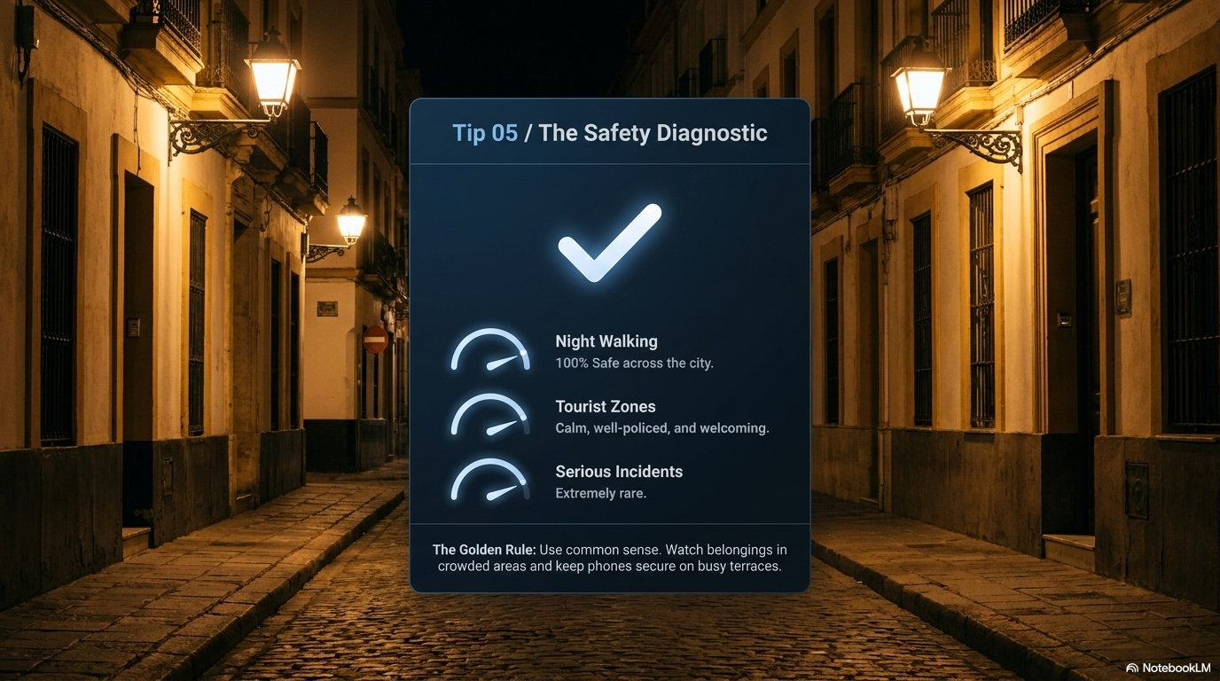 Seville is one of the safest cities in Europe