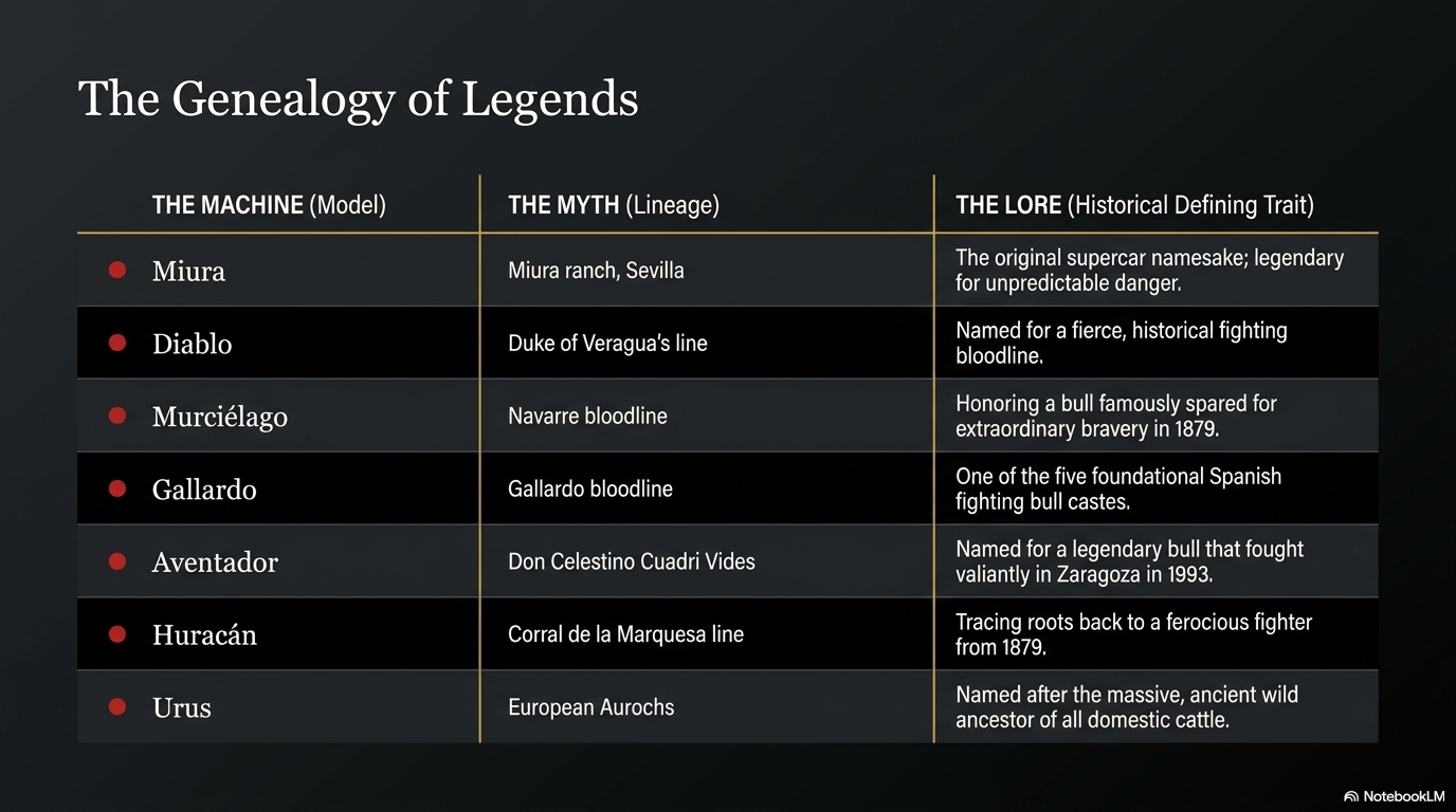 The genealogy of legends — every model a lineage, every name a story.